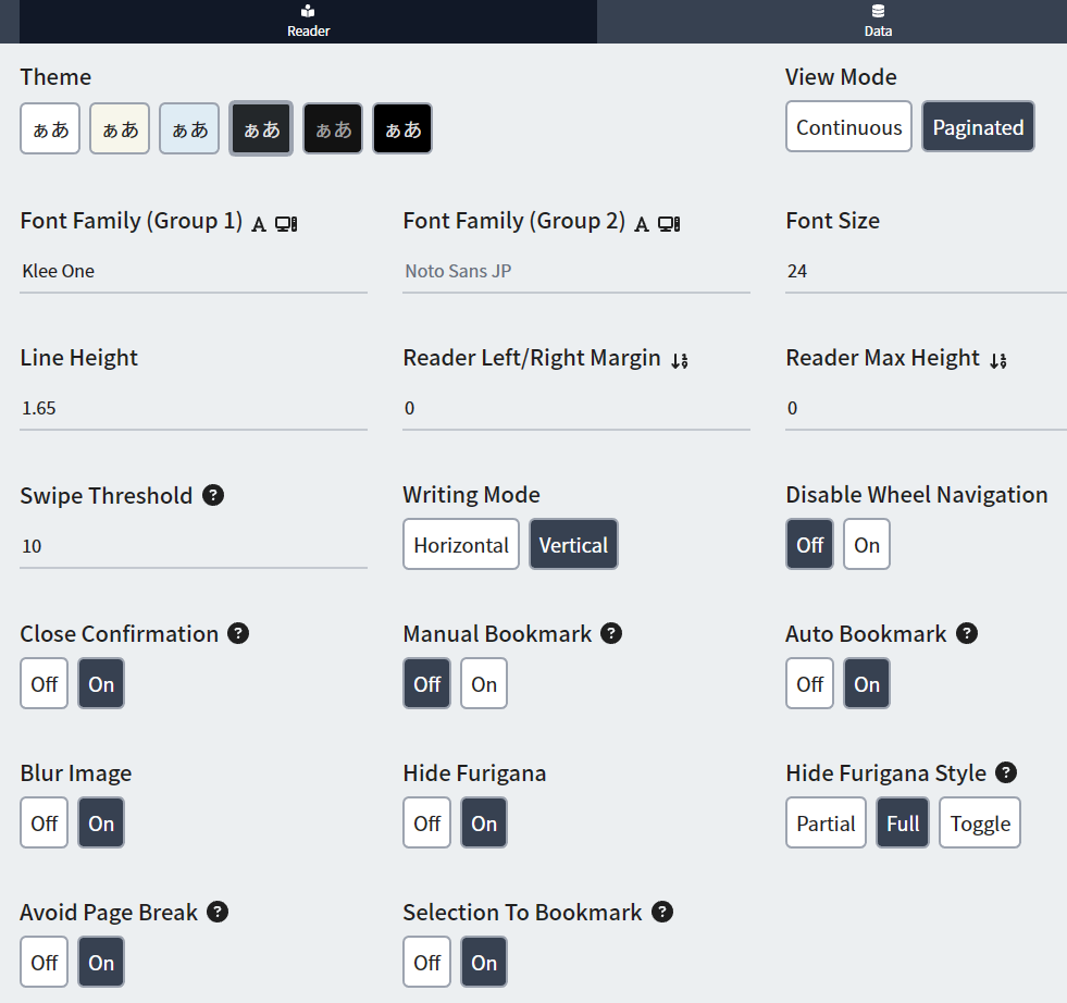 TTU Settings Android